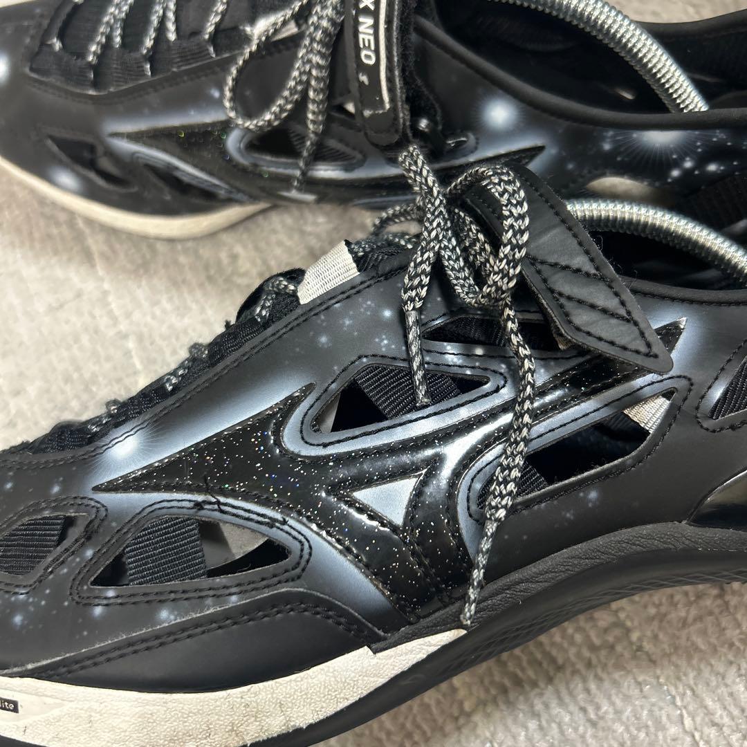 27.5cm CHRONO INX NEO スパイクシューズ ブラック