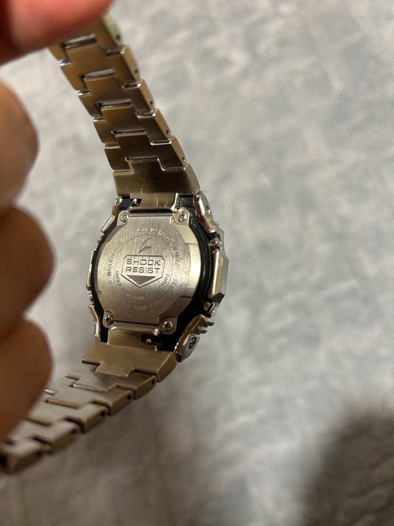 G-SHOCK タフソーラー　メタルカスタム　ジーショック
