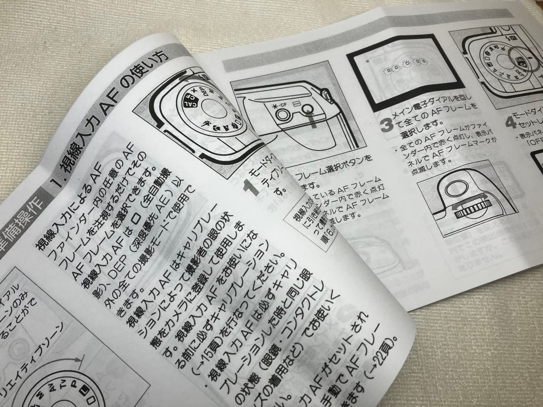 Canon EOS-5QD デモ機【世界初の視線入力機】380EX・VG10