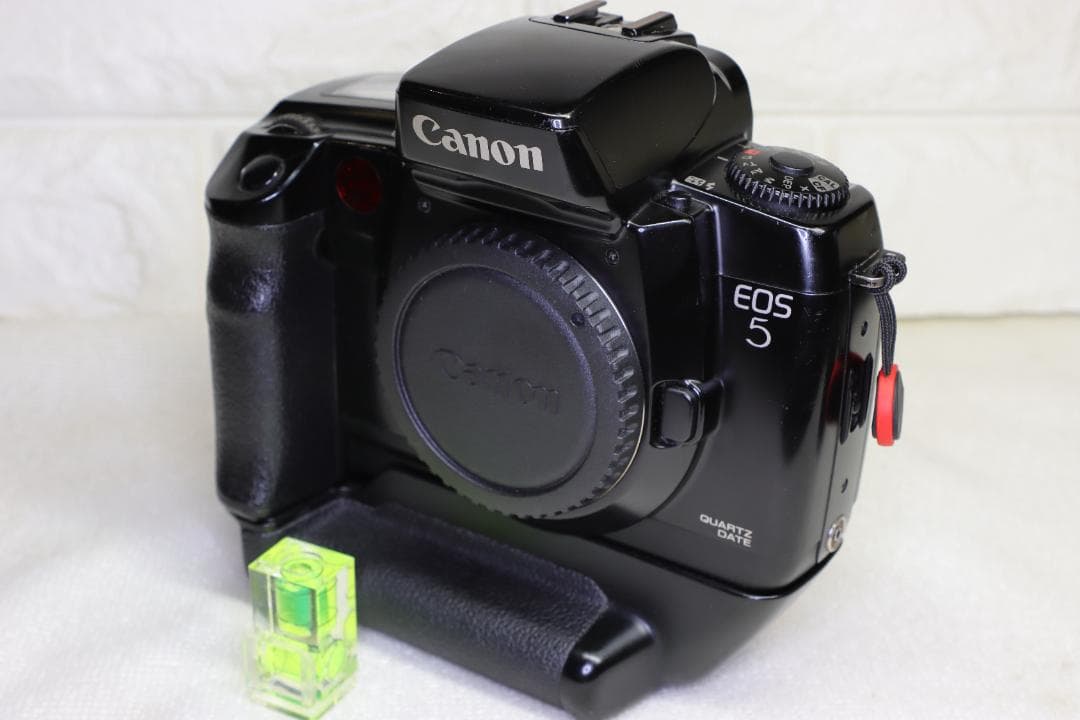 Canon EOS-5QD デモ機【世界初の視線入力機】380EX・VG10