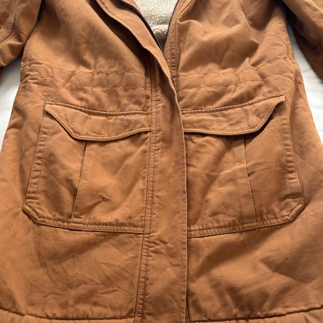 最終値下げ【美品】patagoniaブラウン フード付き モッズコート L