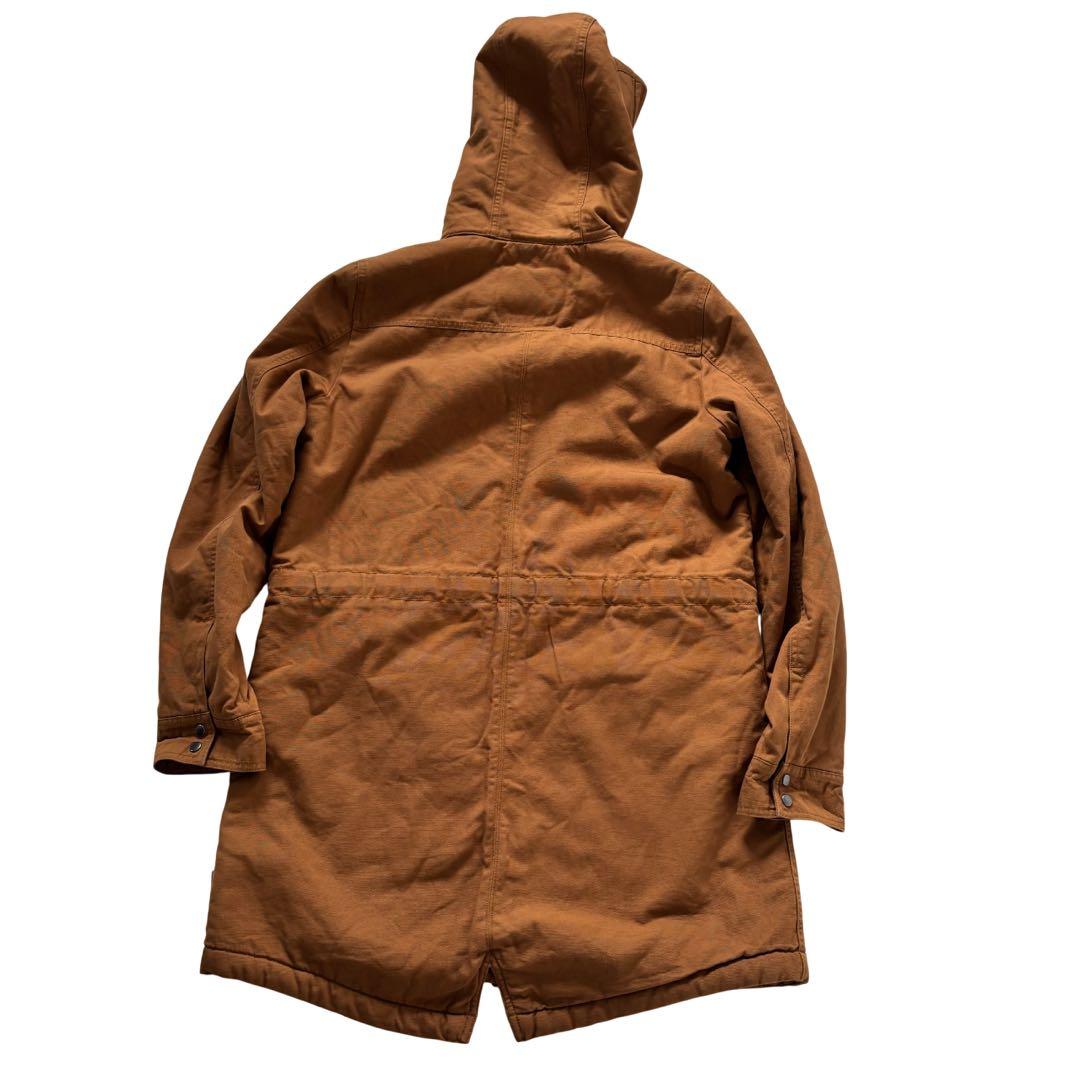 最終値下げ【美品】patagoniaブラウン フード付き モッズコート L