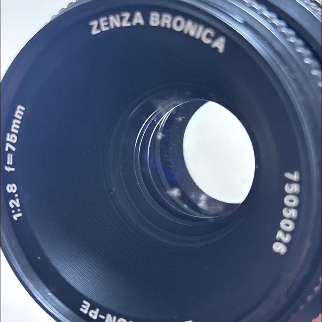 ジャンク　ブロニカ　BRONICA ETR用　PE 75mm F2.8
