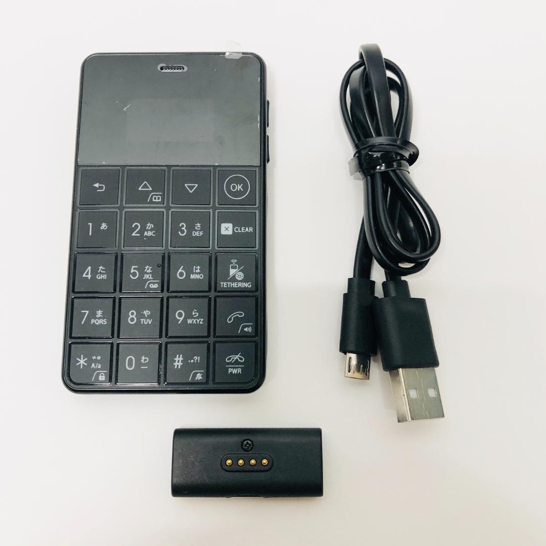 NichePhone-S+ ブラック MOB-N18-01 フィーチャーフォン