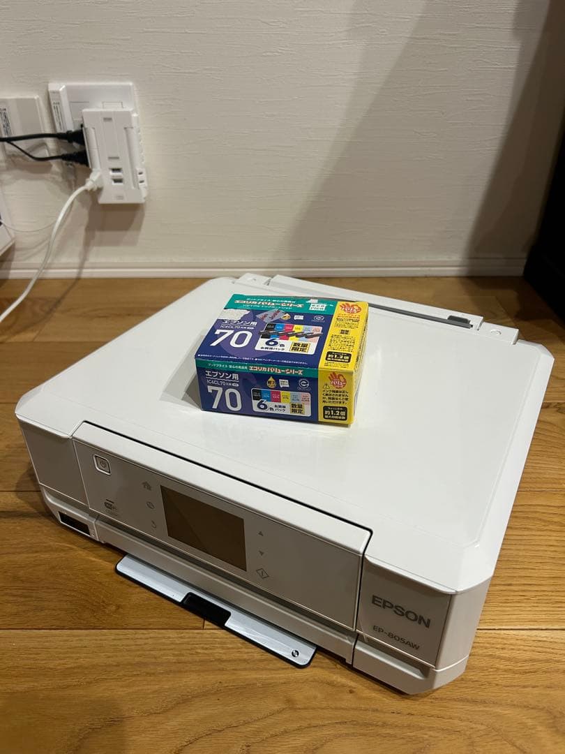 エプソン EPSON プリンター EP-805AW インク付き【ジャンク品】