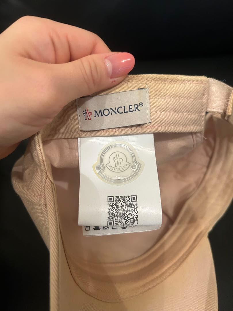 【比較的美品】MONCLER キャップ