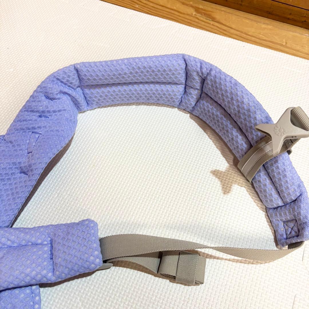 【美品】ergobaby 抱っこ紐 オムニブリーズ ブルーラベンダー