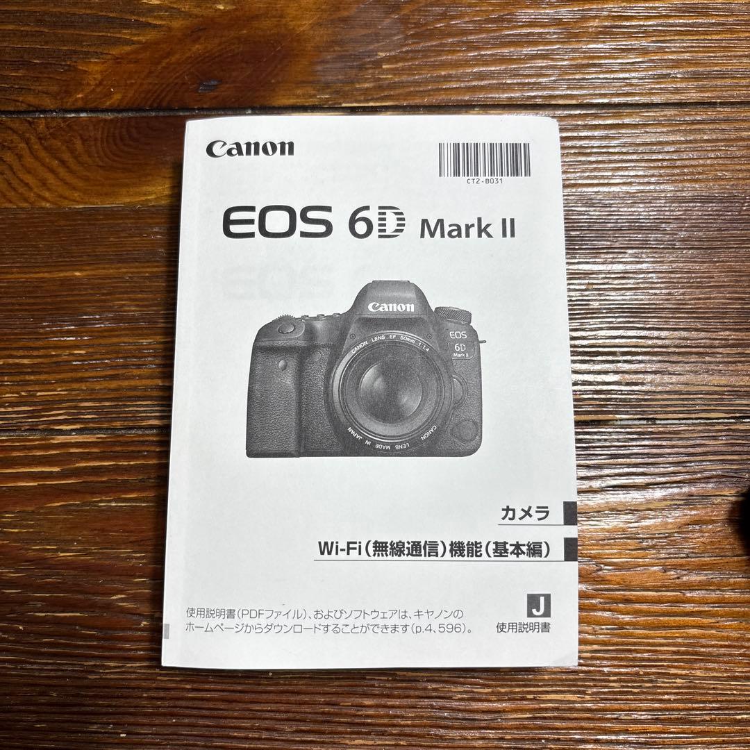 Canon EOS 6D 一眼レフカメラ➕EF50mm f/1.8レンズセット