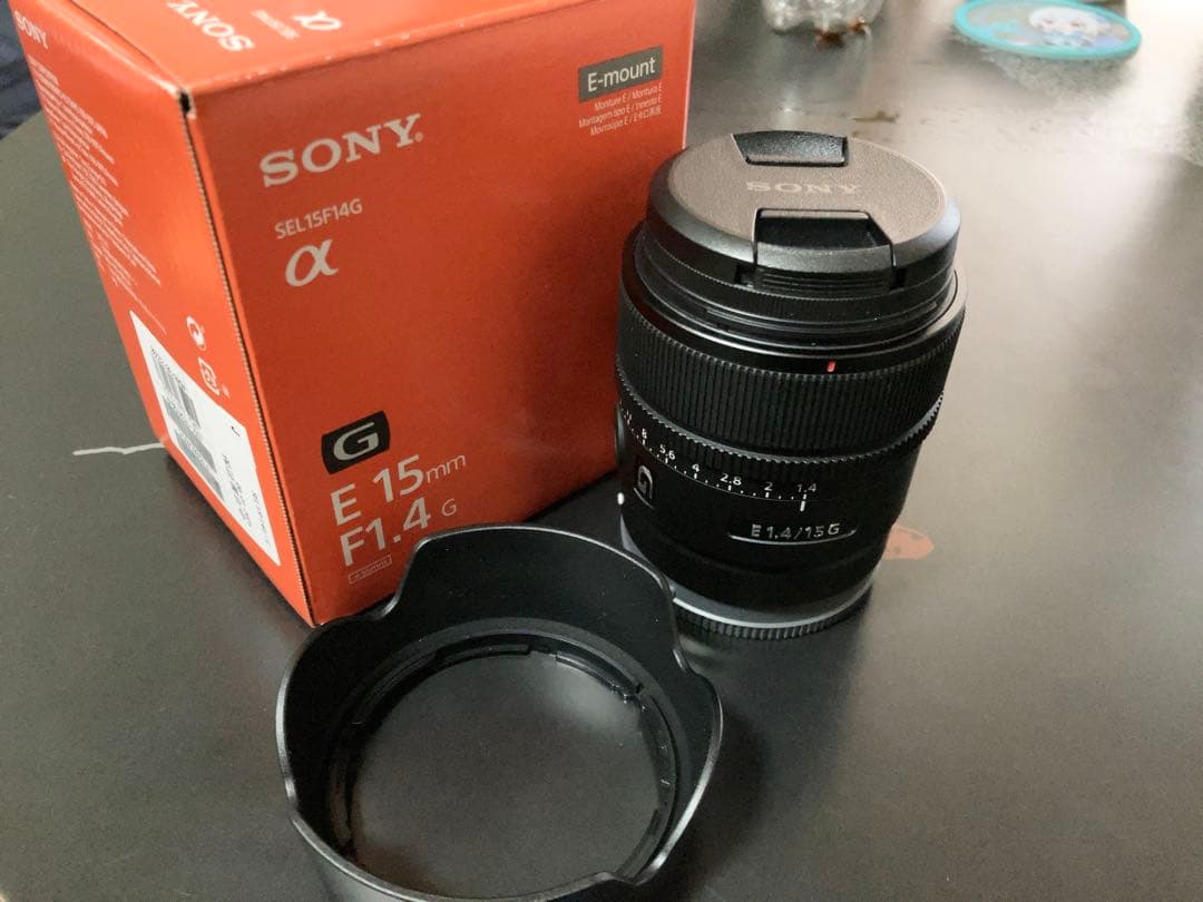 SONY E 15mm F1.4 G レンズ