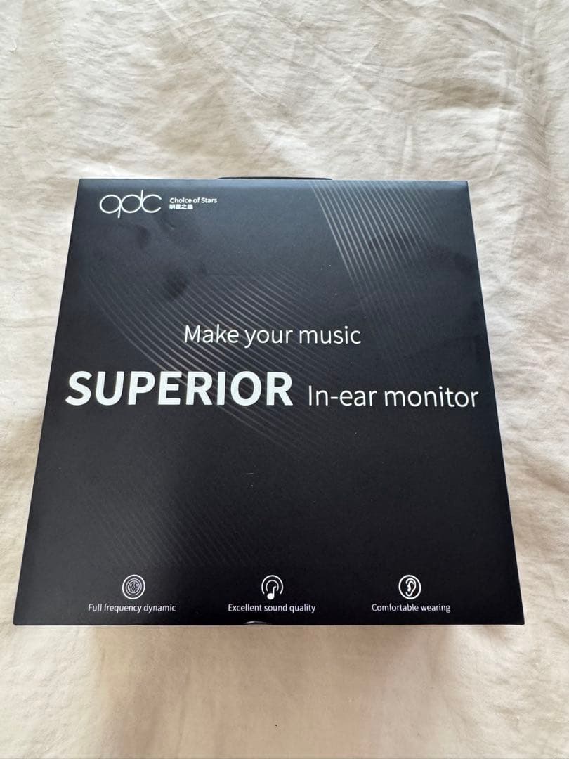 【バランスケーブル付】qdc SUPERIOR In-ear monitor