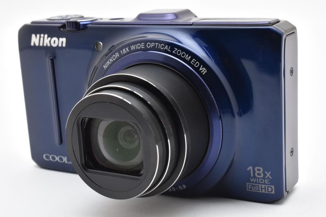 訳あり特価 Nikon COOLPIX S9300 ネイビー デジタルカメラ