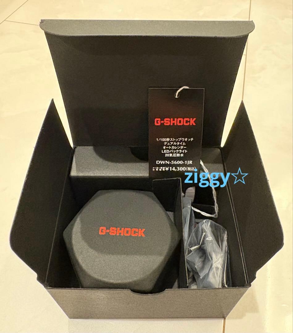 CASIO G-SHOCK nano DWN-5600-1JR 黒 Black