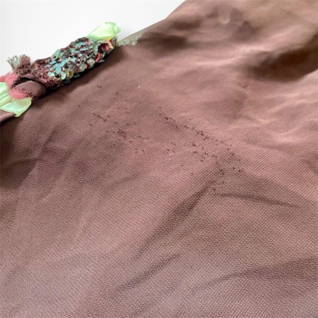 トリコ コムデギャルソン スパンコール装飾ワンピース