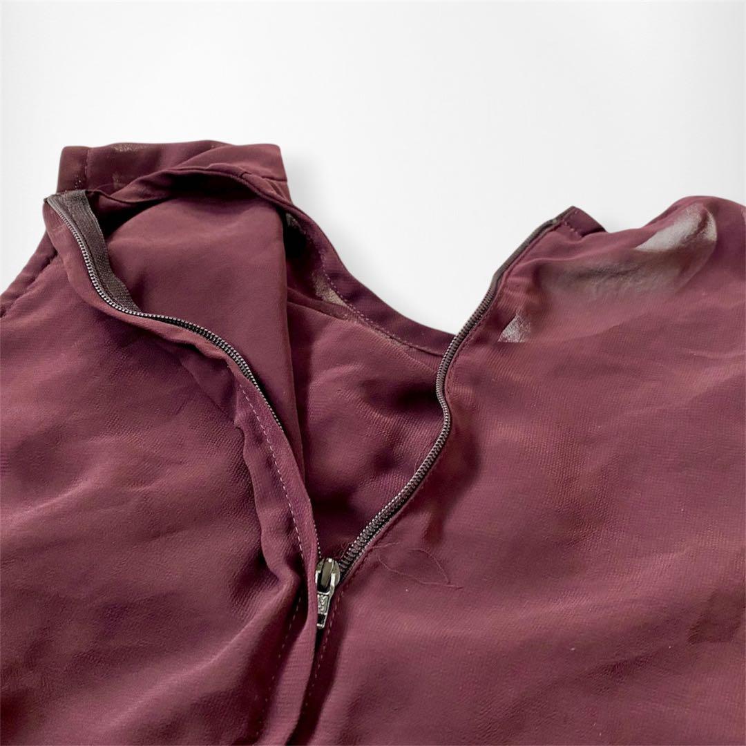 トリコ コムデギャルソン スパンコール装飾ワンピース