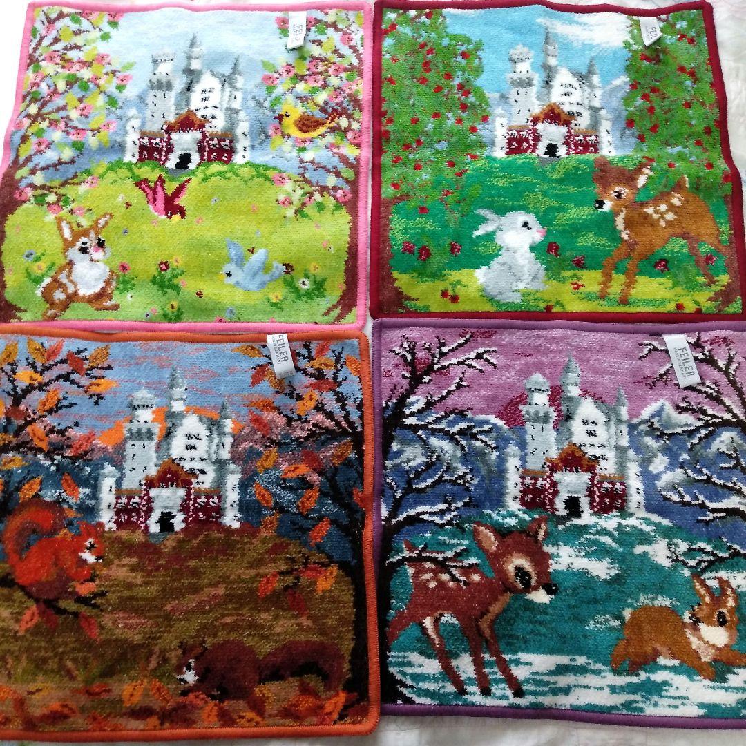 新品❤未使用❤フェイラー　FEILER 　タオルハンカチ　ハンカチ　ドイツ限定
