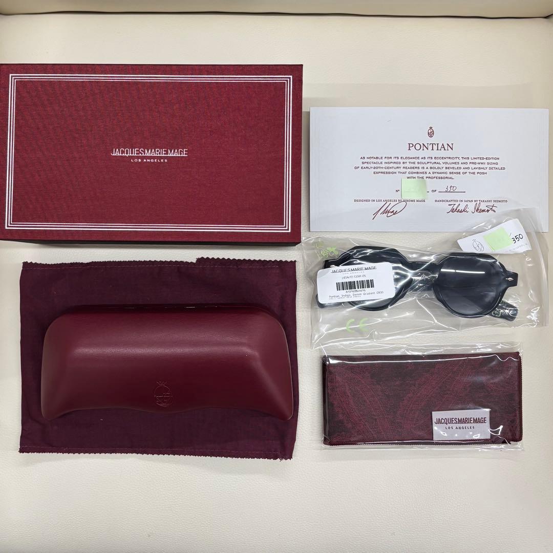 新品 未使用☆JACQUES MARIE MAGE PONTIAN INDIGO