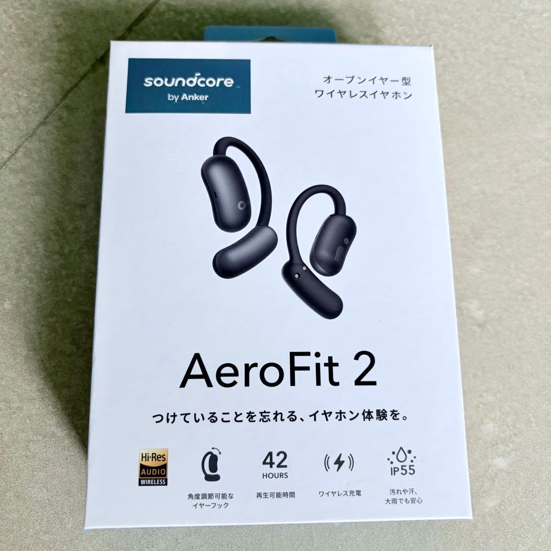 Soundcore AeroFit 2 ミッドナイトブラック