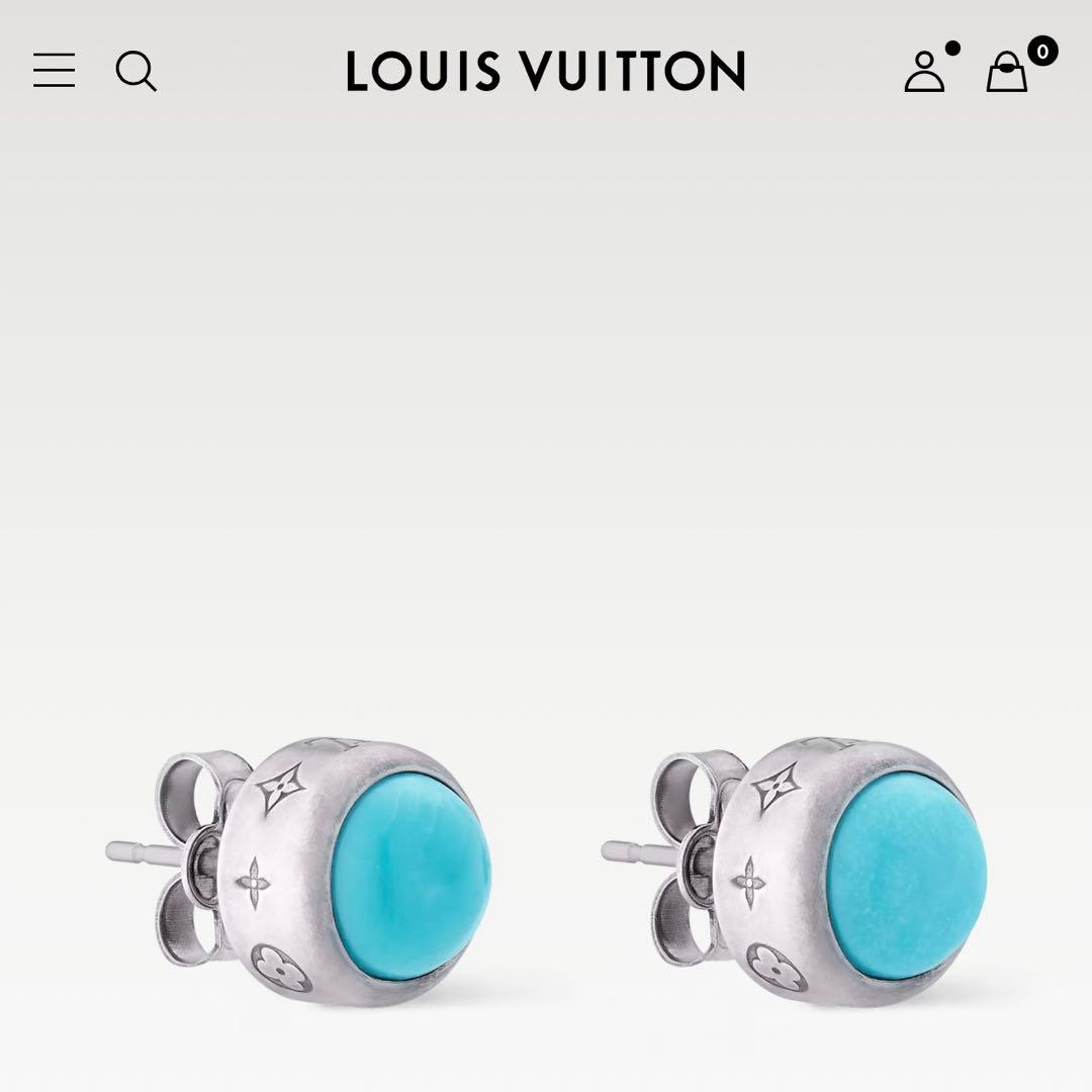 ルイヴィトン　セット ピアス・ターコイズロデオ