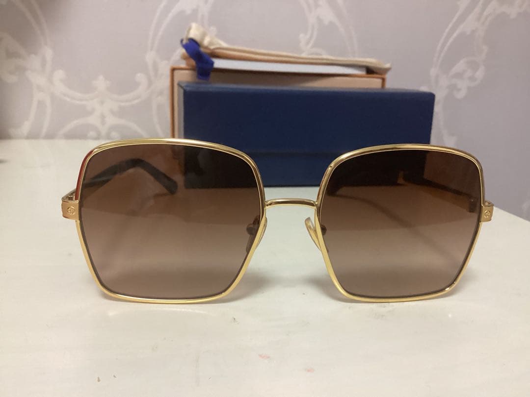 LOUIS VUITTON ゴールドフレーム サングラス