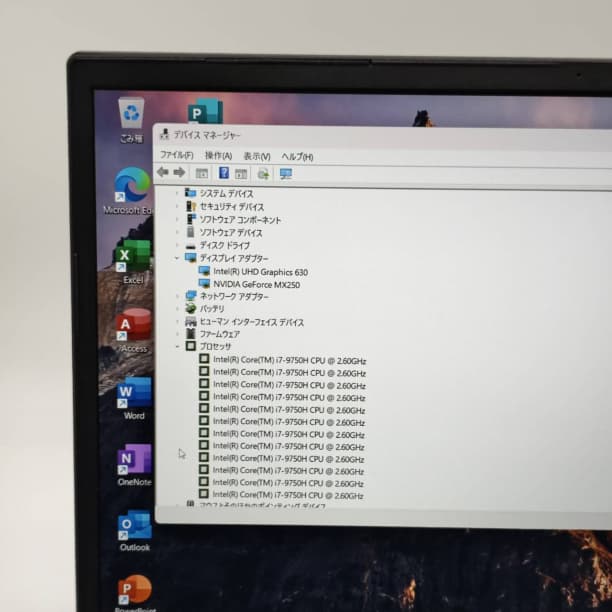 グラボ バッテリ◎ 16GB フルHD 15 マウス i7-9 SSD512GB