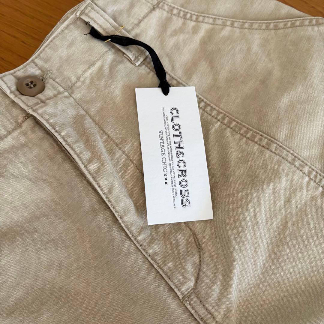 CLOTH & CROSS ハグオーワー バレルベイカーパンツ