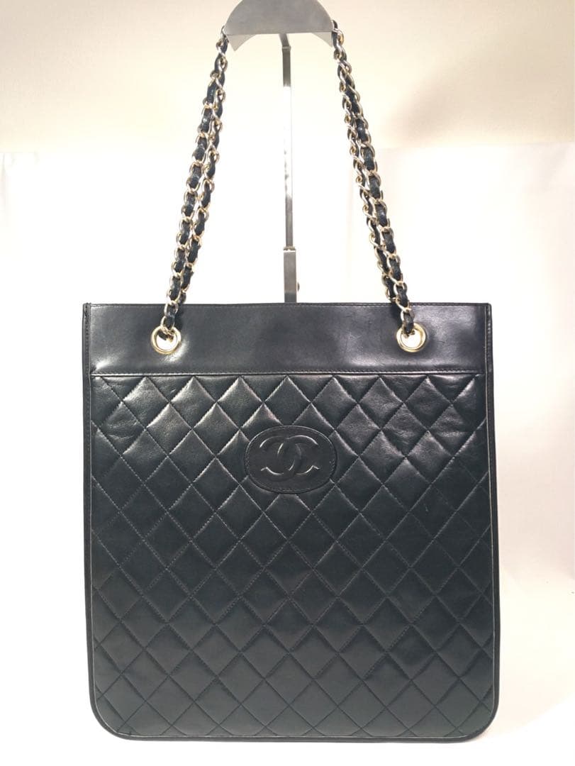 美品　シャネル　マトラッセ　チェーン　バッグ　ブローチ　2点おまとめ