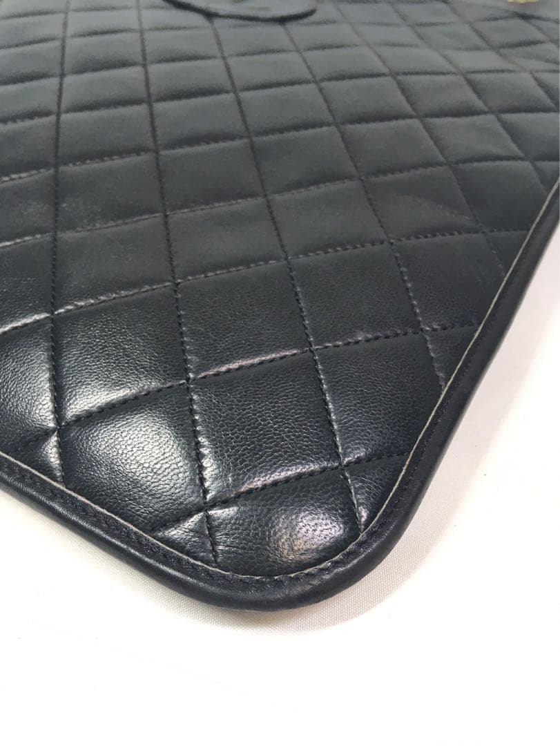 美品　シャネル　マトラッセ　チェーン　バッグ　ブローチ　2点おまとめ