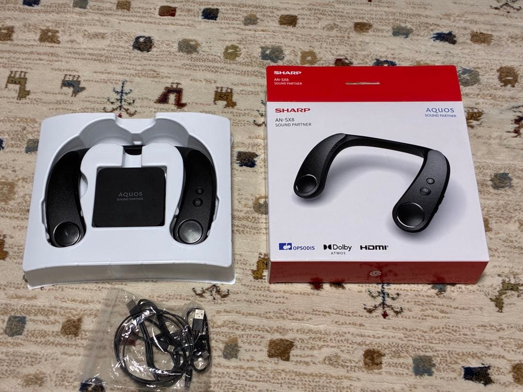 SHARP AQUOS AN-SX8 ネックスピーカー(鹿島建設OPSODIS)