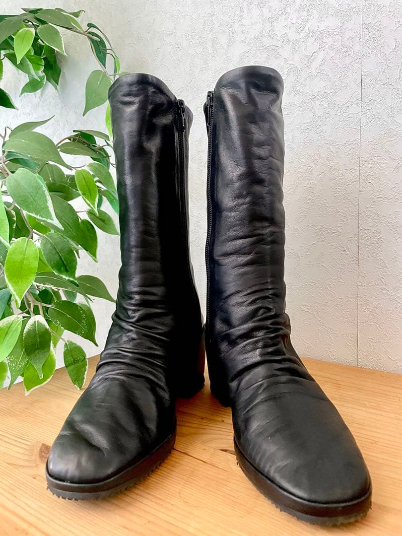 新品未使用　ディッシィ D’ICI 22 ブラック　黒　ブーツ　モードエジャコモ