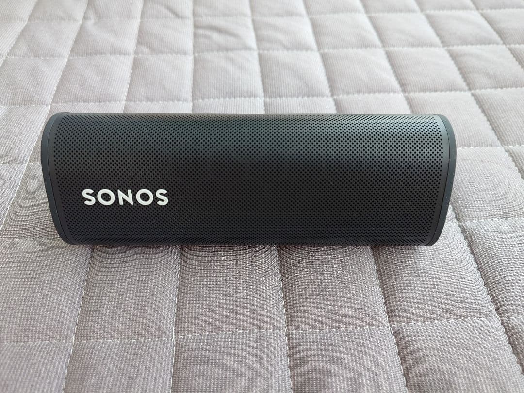 SONOS Roam ブラック ワイヤレススピーカー 純正ワイヤレス充電器ー付