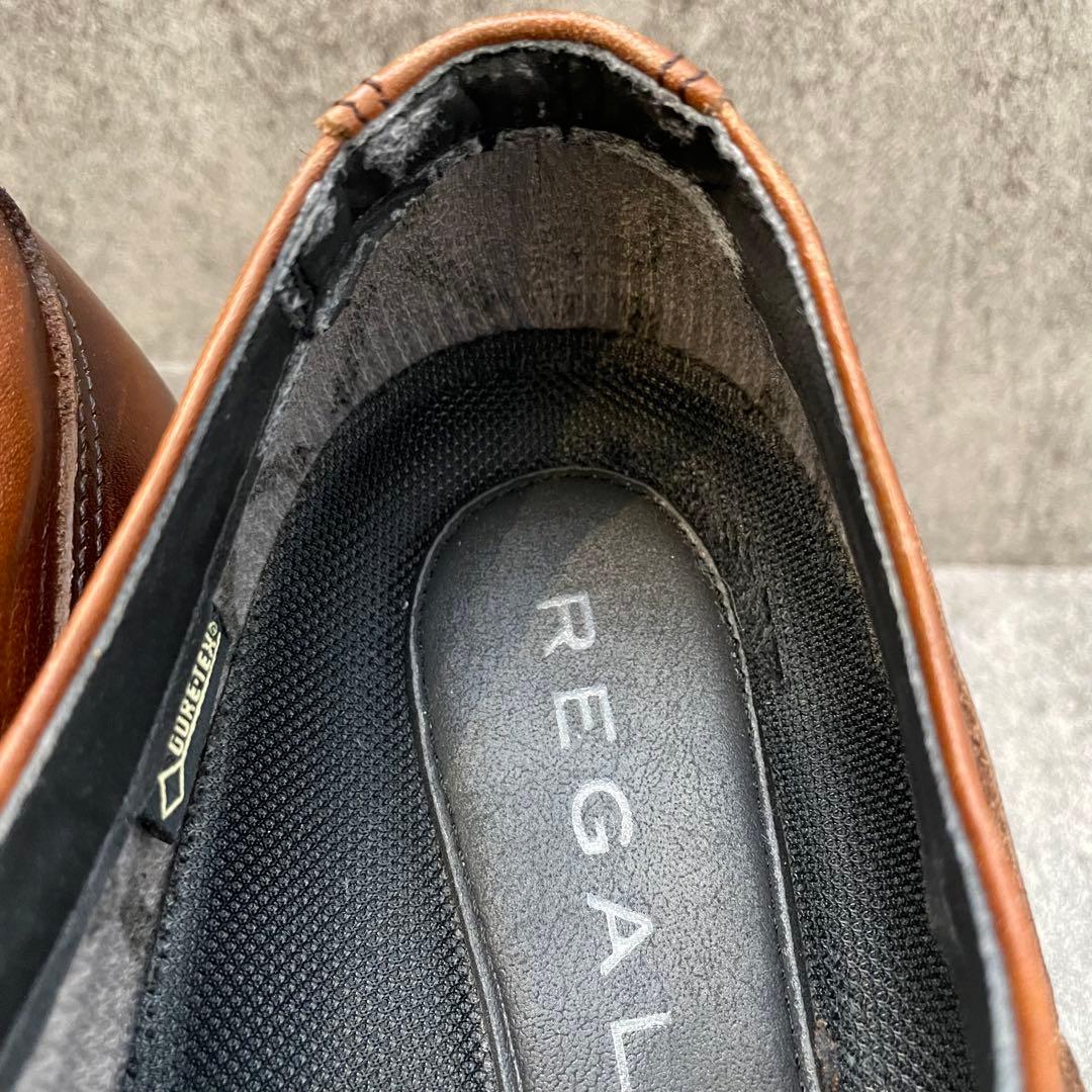 ✨定番✨リーガル ストレートチップ【26】35HR ゴアテックス ブラウン