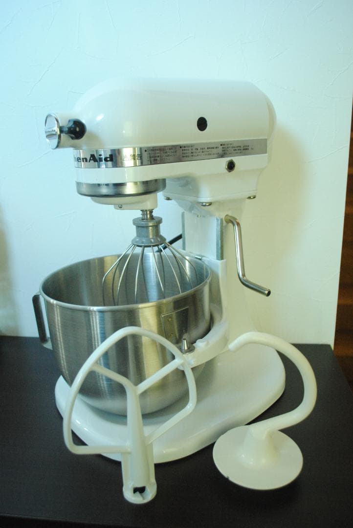 キッチンエイドスタンドミキサ Kitchenaid　KSM5 白
