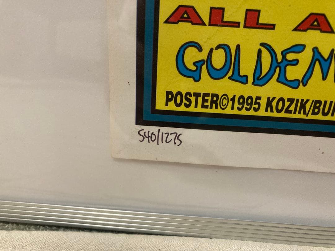 kozik super chunk ポスター95年当時物affa グッドイナフ