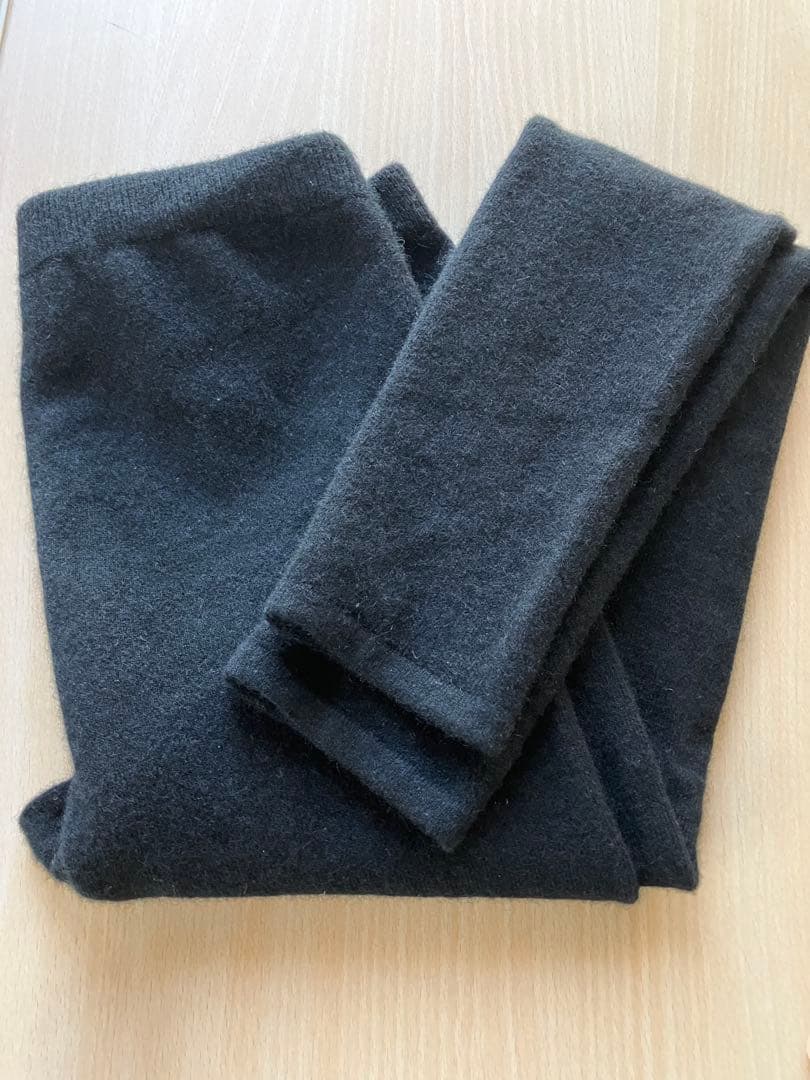 wafu YAK Knit Leggings ブラック