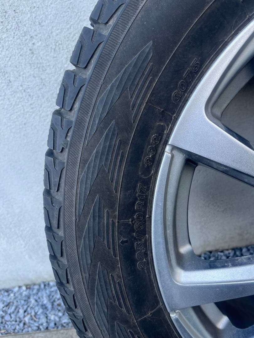 D4C　値下フォレスタースタッドレス17インチ4本セット225/60R17