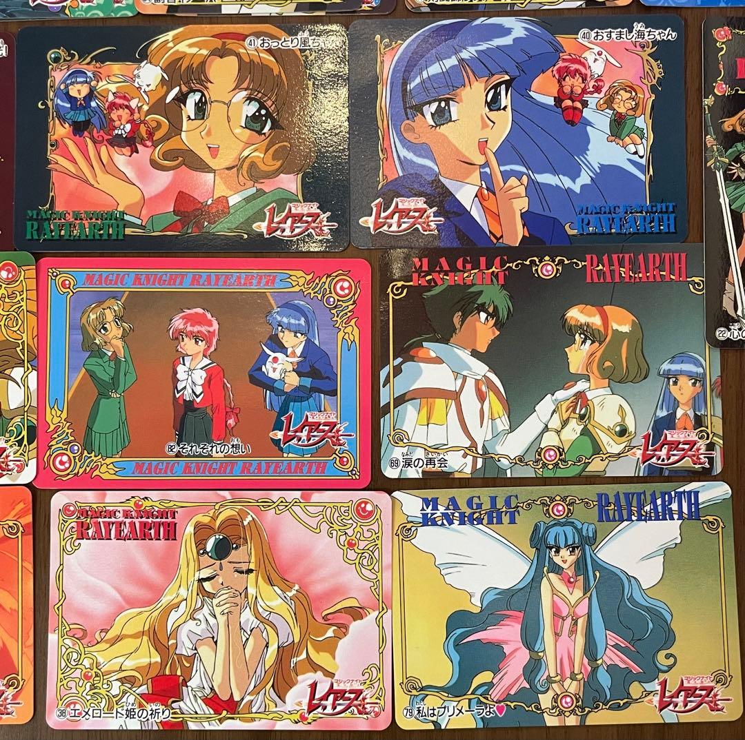 ♥当時物♥魔法騎士レイアース アマダ PPカード カードダス レトロ 67枚♥