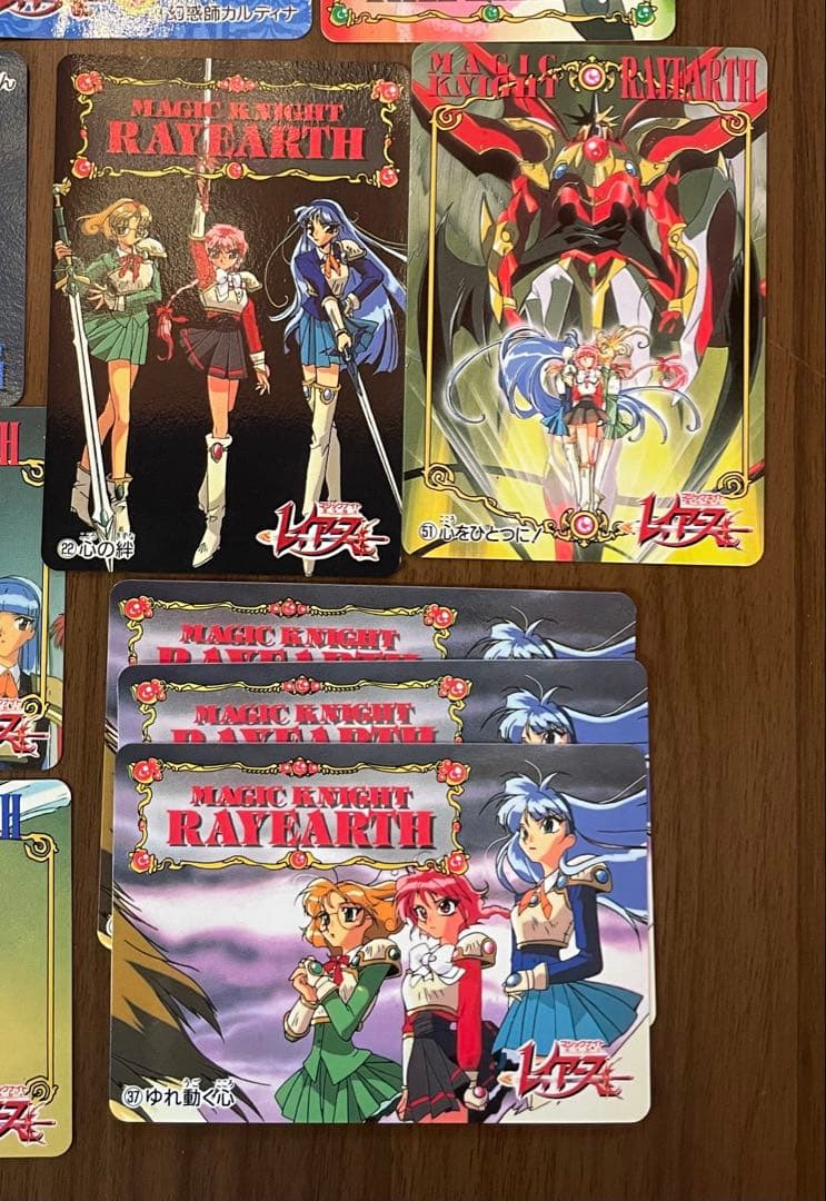 ♥当時物♥魔法騎士レイアース アマダ PPカード カードダス レトロ 67枚♥