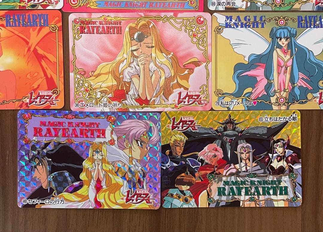 ♥当時物♥魔法騎士レイアース アマダ PPカード カードダス レトロ 67枚♥