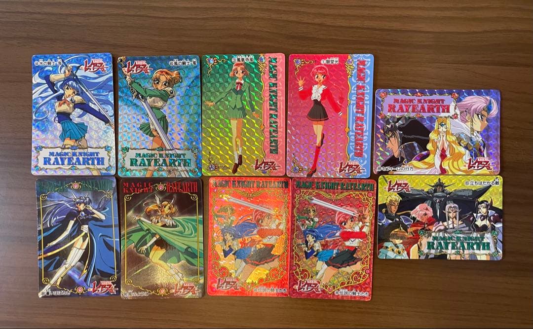 ♥当時物♥魔法騎士レイアース アマダ PPカード カードダス レトロ 67枚♥