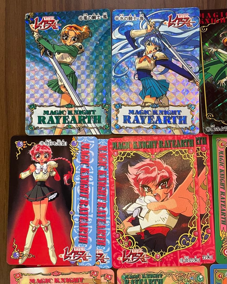 ♥当時物♥魔法騎士レイアース アマダ PPカード カードダス レトロ 67枚♥