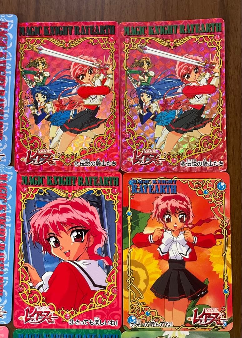 ♥当時物♥魔法騎士レイアース アマダ PPカード カードダス レトロ 67枚♥