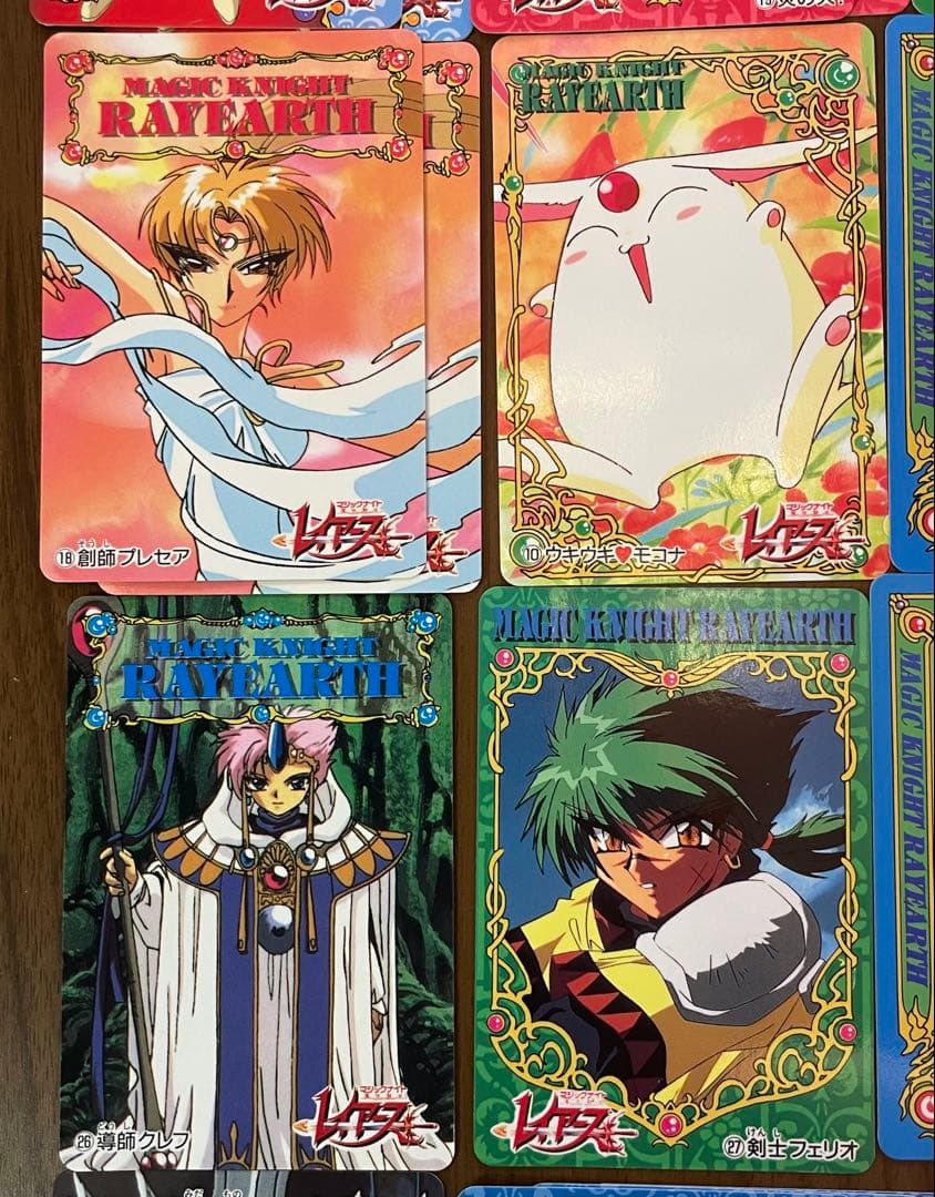 ♥当時物♥魔法騎士レイアース アマダ PPカード カードダス レトロ 67枚♥