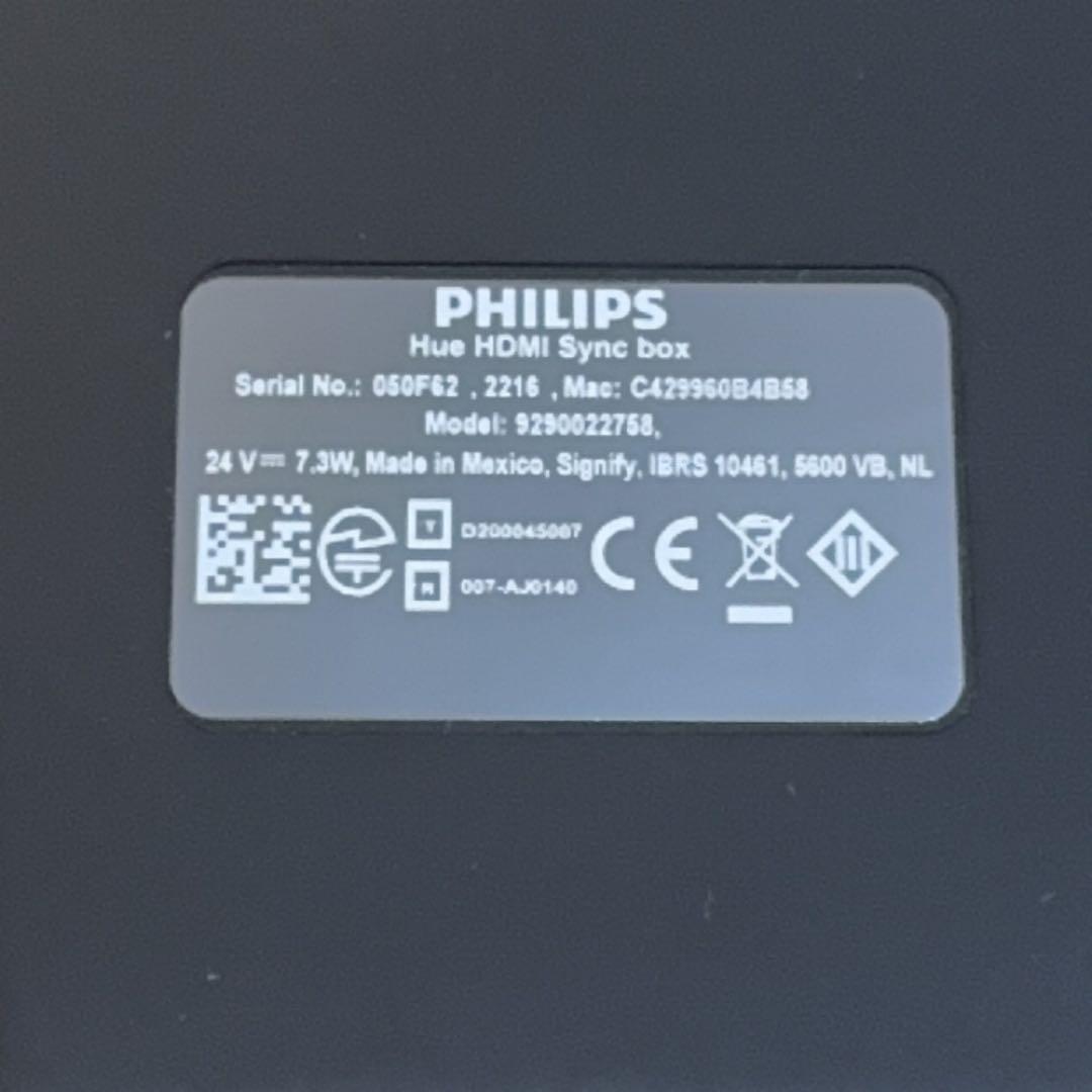 テレビ Philips Hue HDMI Syncbox