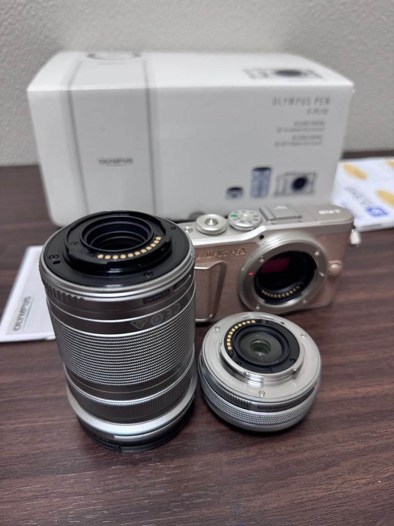 Olympus PEN E-PL10 本体＋レンズ2本 フルセット 美品