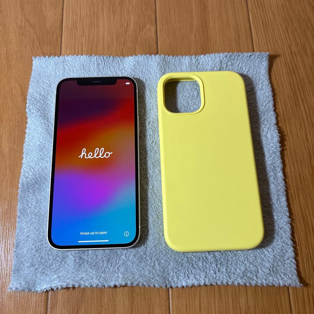 iPhone12 64GB シリコンケース付き