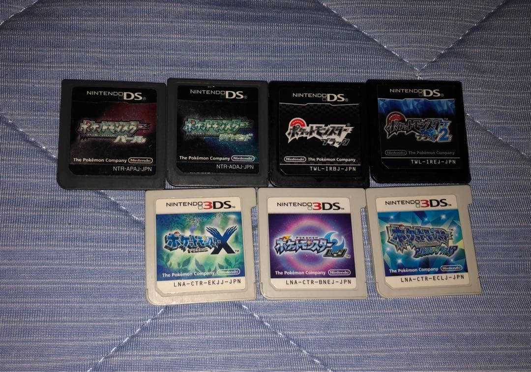 ポケモンソフトまとめ売り 7点