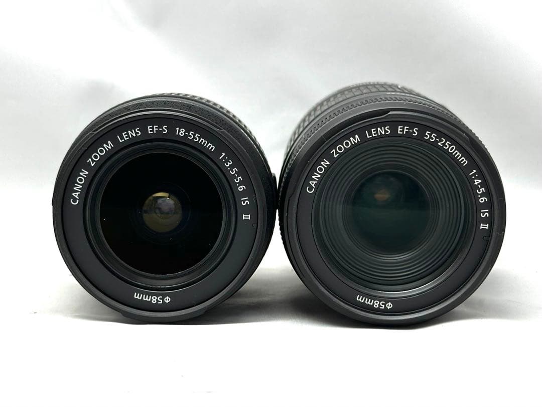 未使用に近い極美品！Canon EOS Kiss X5 ダブルズームレンズキット