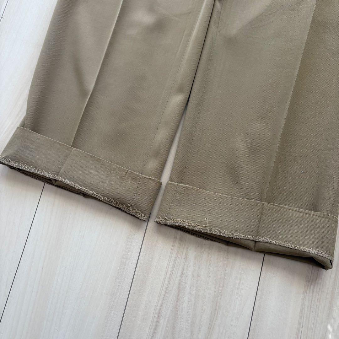 -00s ブルックスブラザーズ ウールギャバジントラウザーズ 実寸30×29
