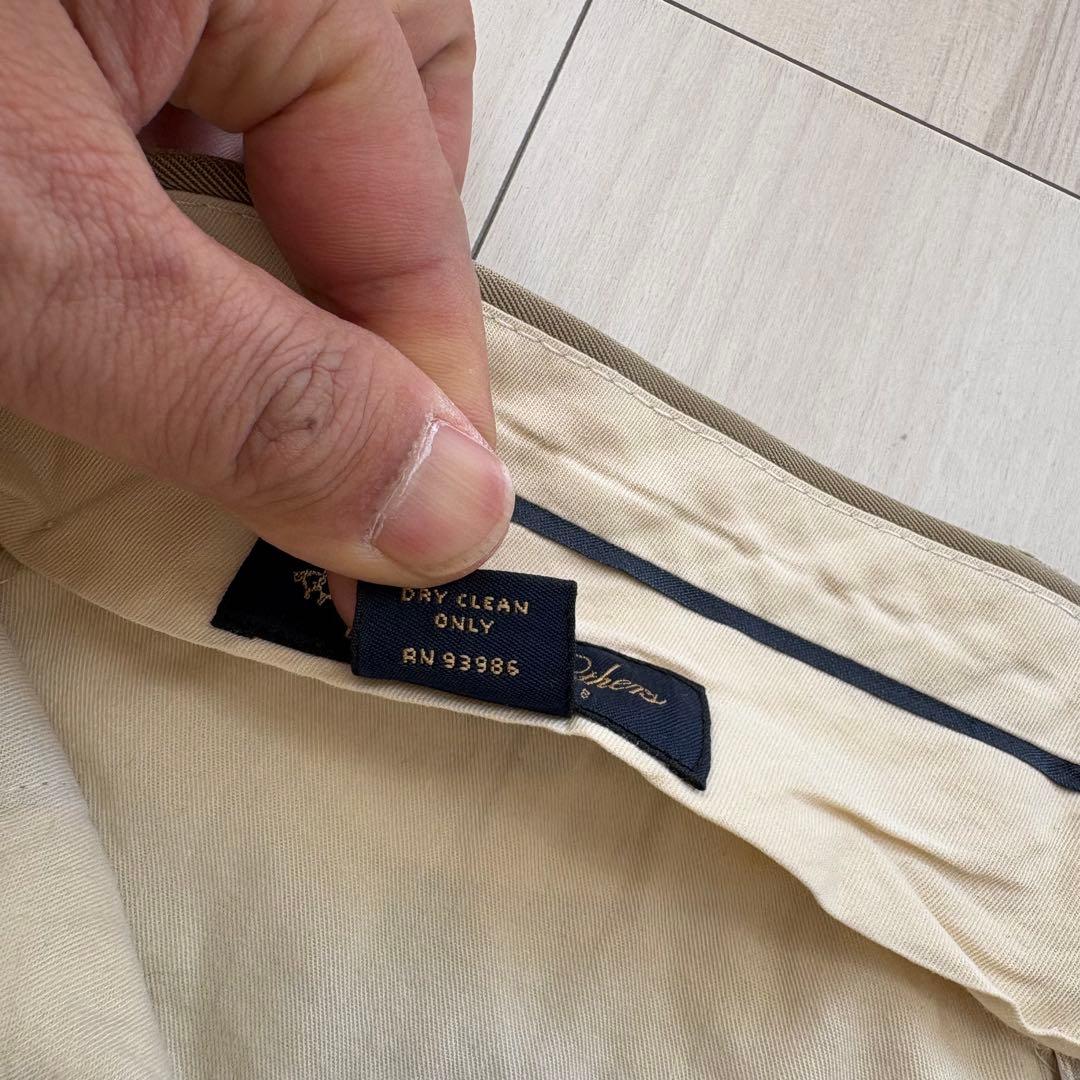 -00s ブルックスブラザーズ ウールギャバジントラウザーズ 実寸30×29