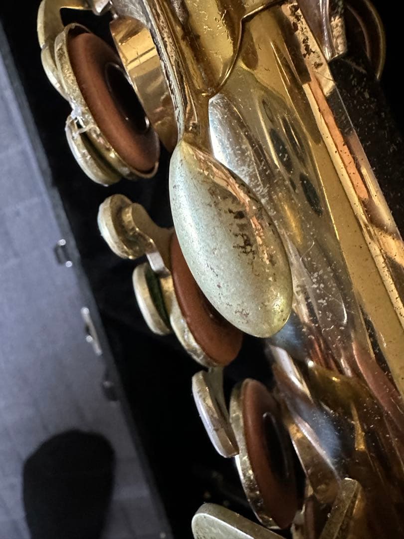 ida Maria テナーサックス　ハードケース　ストラップ　マウスピース付き